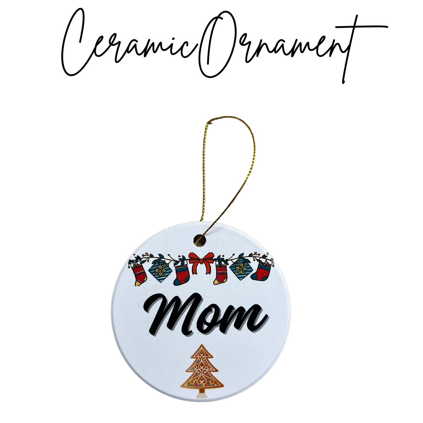Ceramic Custom Ornaments
