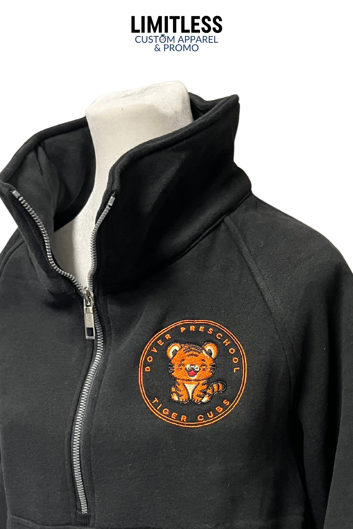 Dover Preschool Quarter-Zip – Women’s Sueded Fleece Embroidered