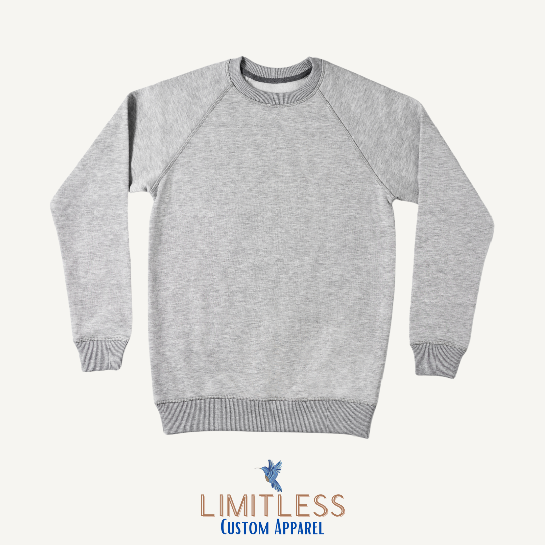Mama / Dad embroidered sweatshirts with custom name on sleeve