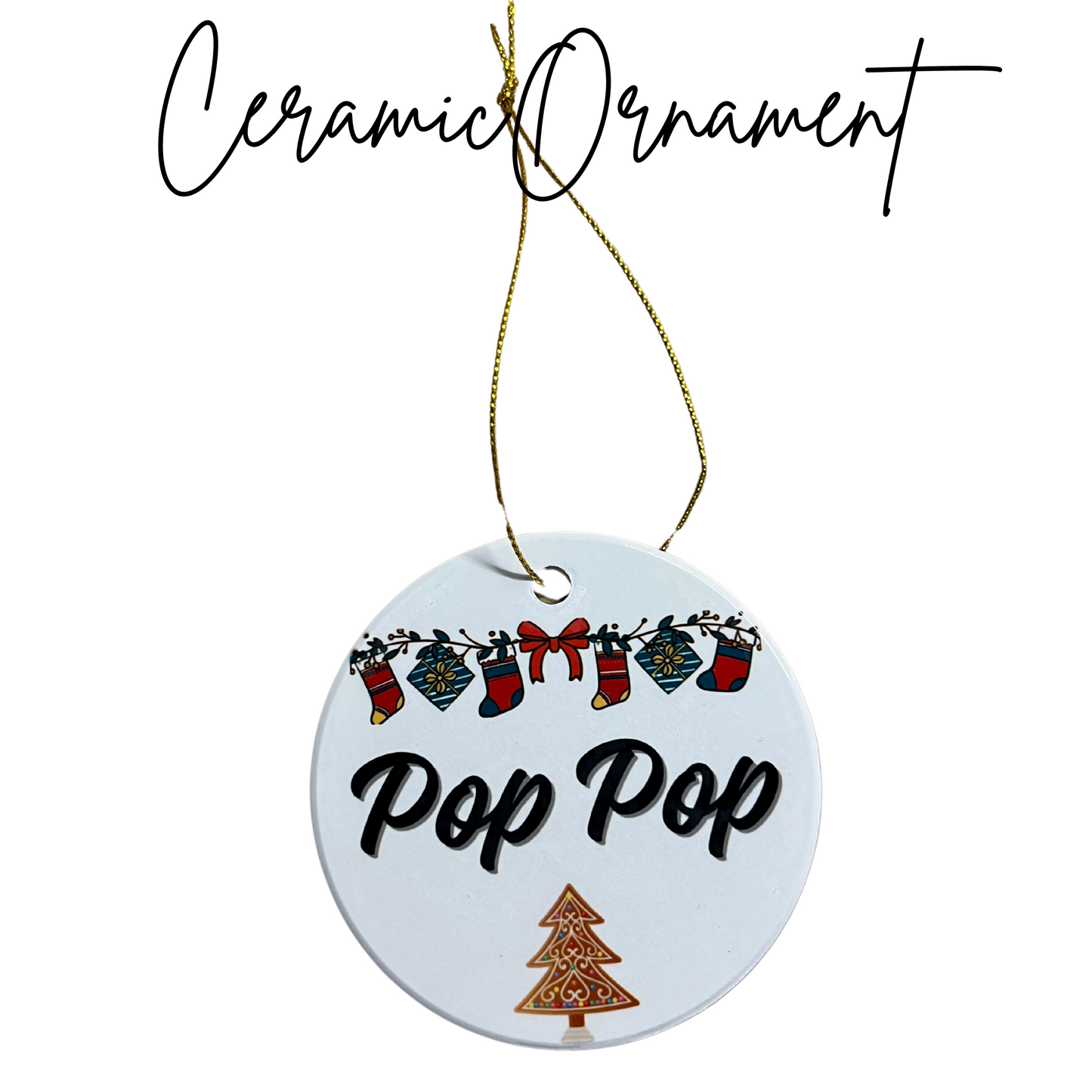 Ceramic Custom Ornaments