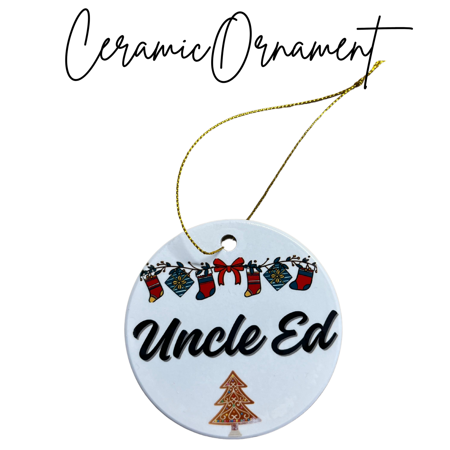 Ceramic Custom Ornaments