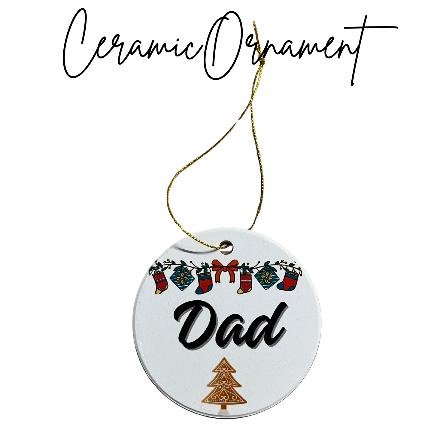 Ceramic Custom Ornaments
