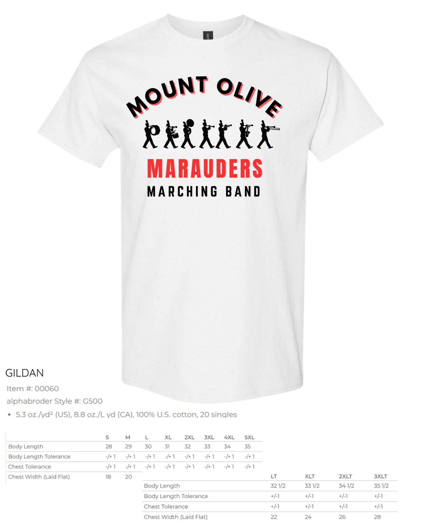Marching Band Tee