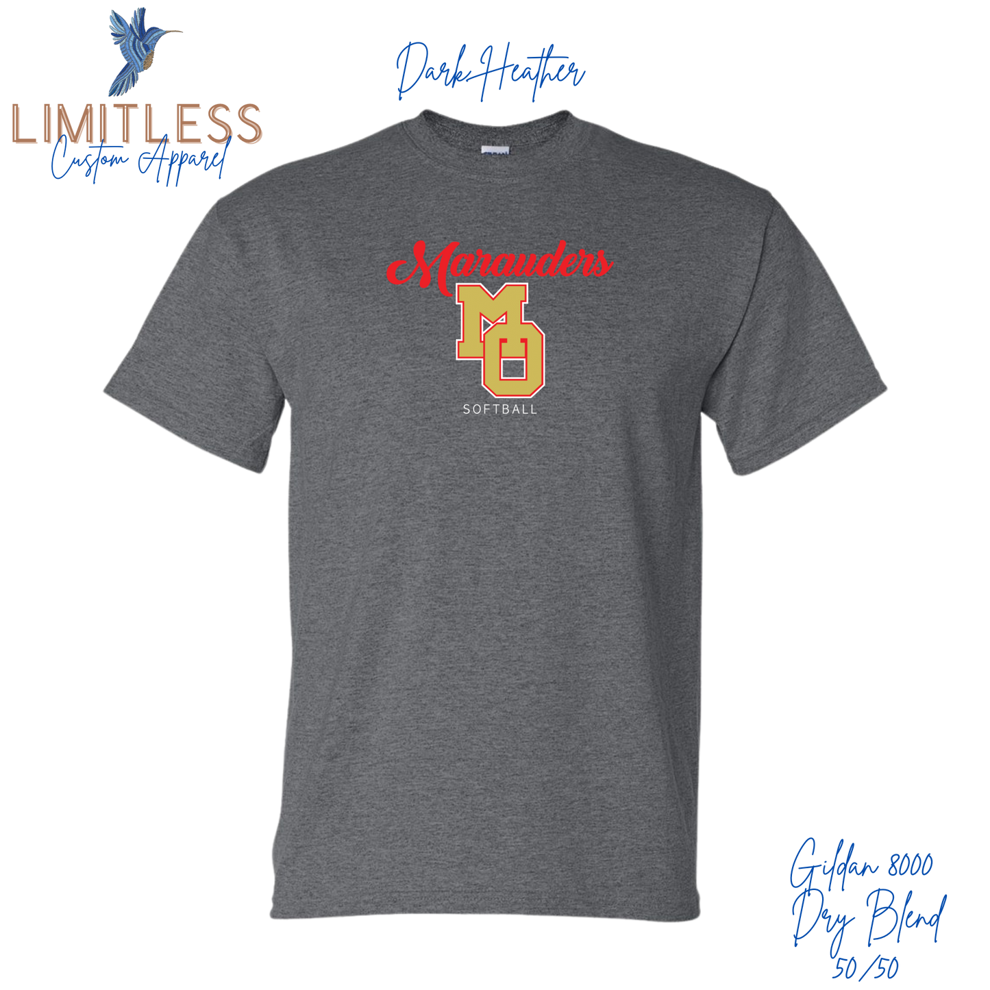 Marauders MO Softball Graphic TShirt