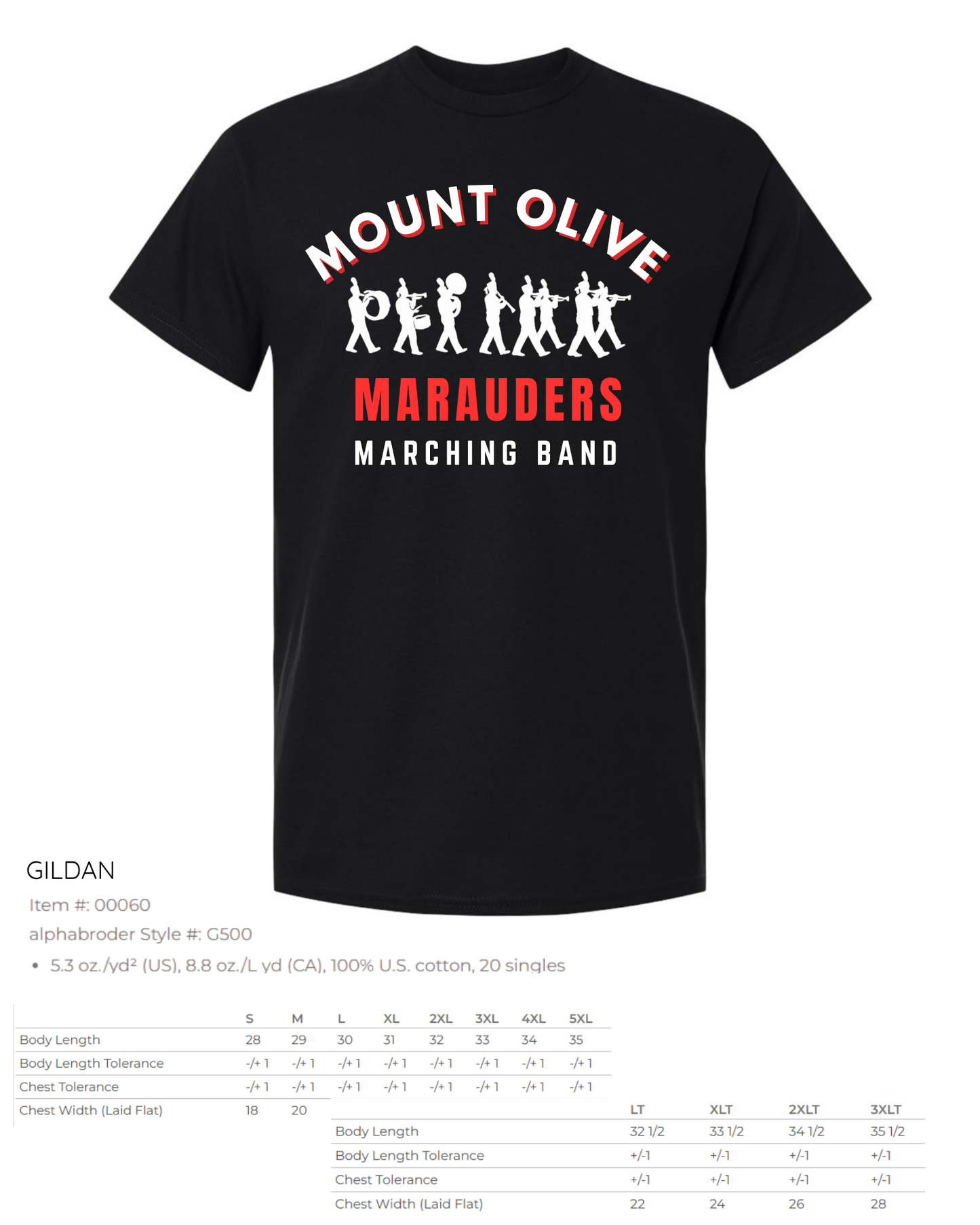 Marching Band Tee