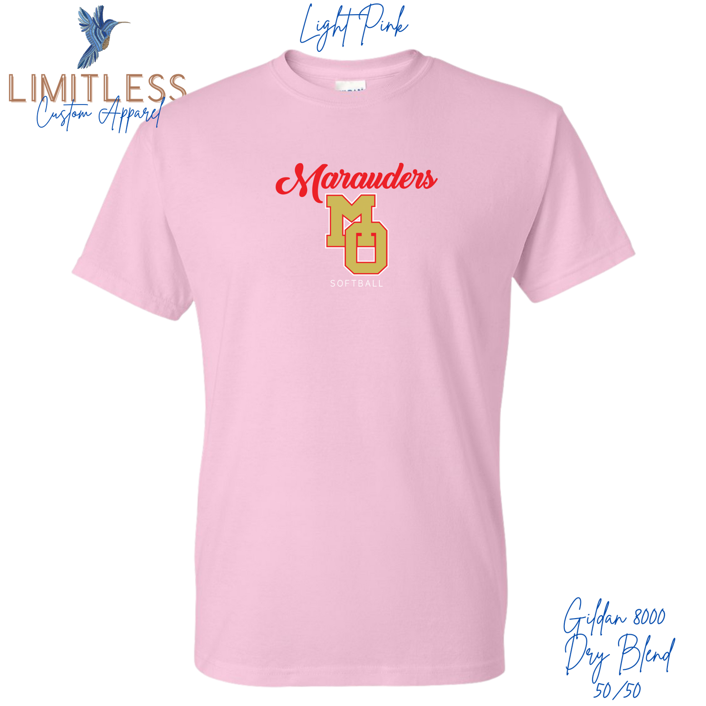 Marauders MO Softball Graphic TShirt