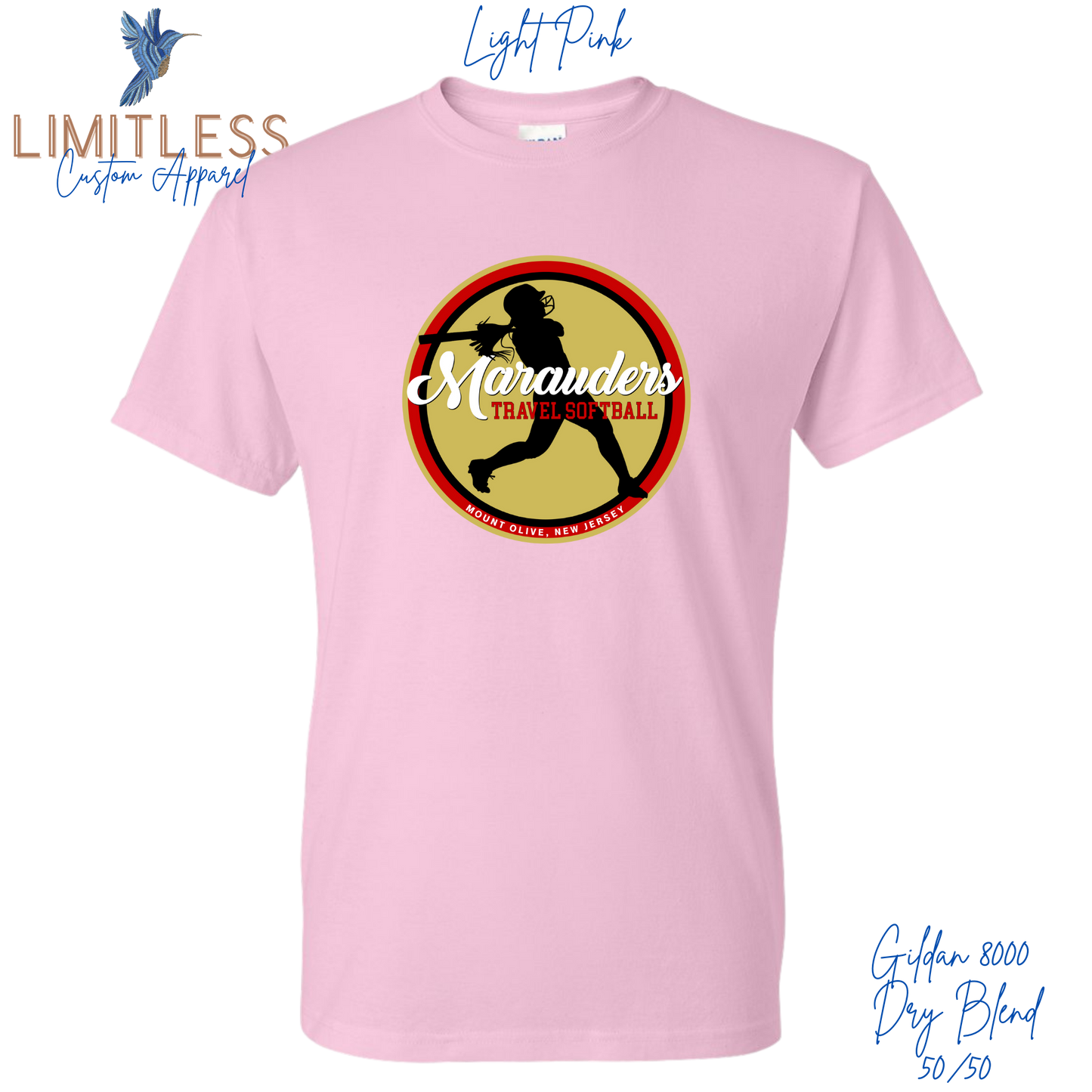 Marauders Softball Mount Olive Graphic TShirt