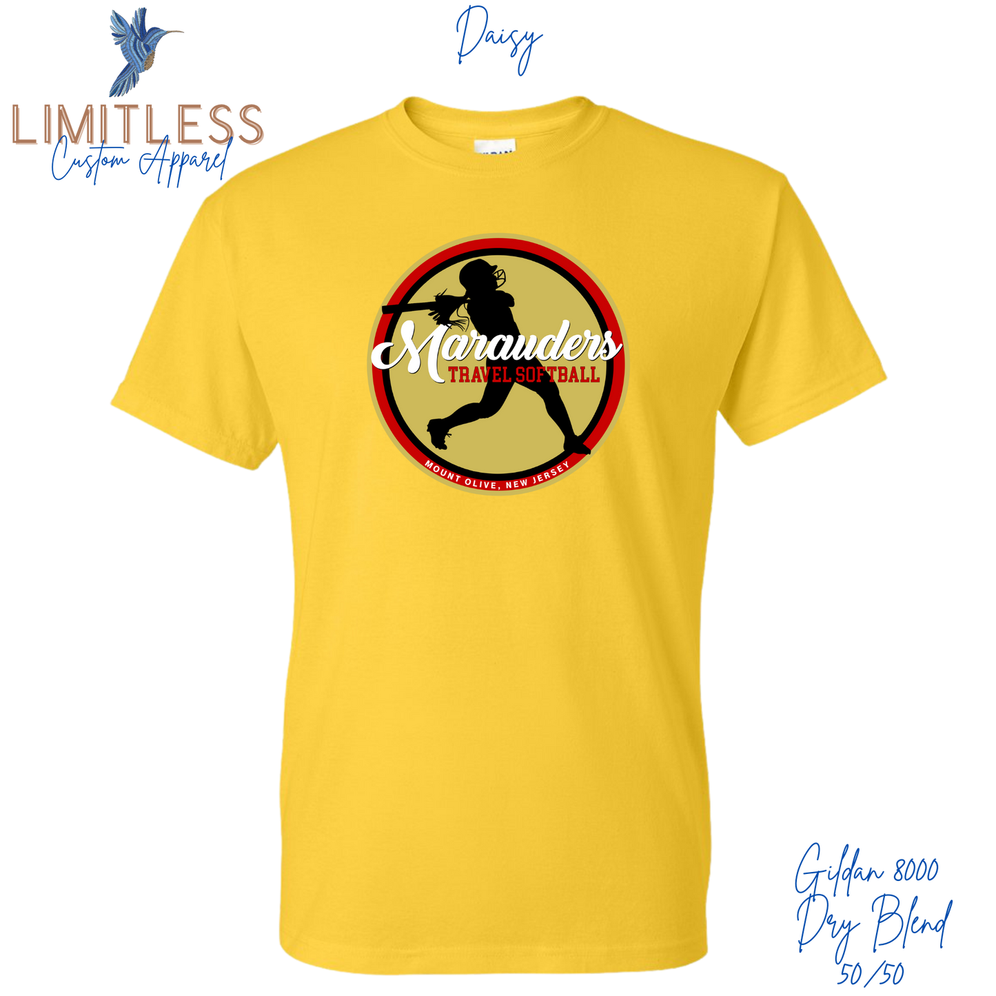 Marauders Softball Mount Olive Graphic TShirt