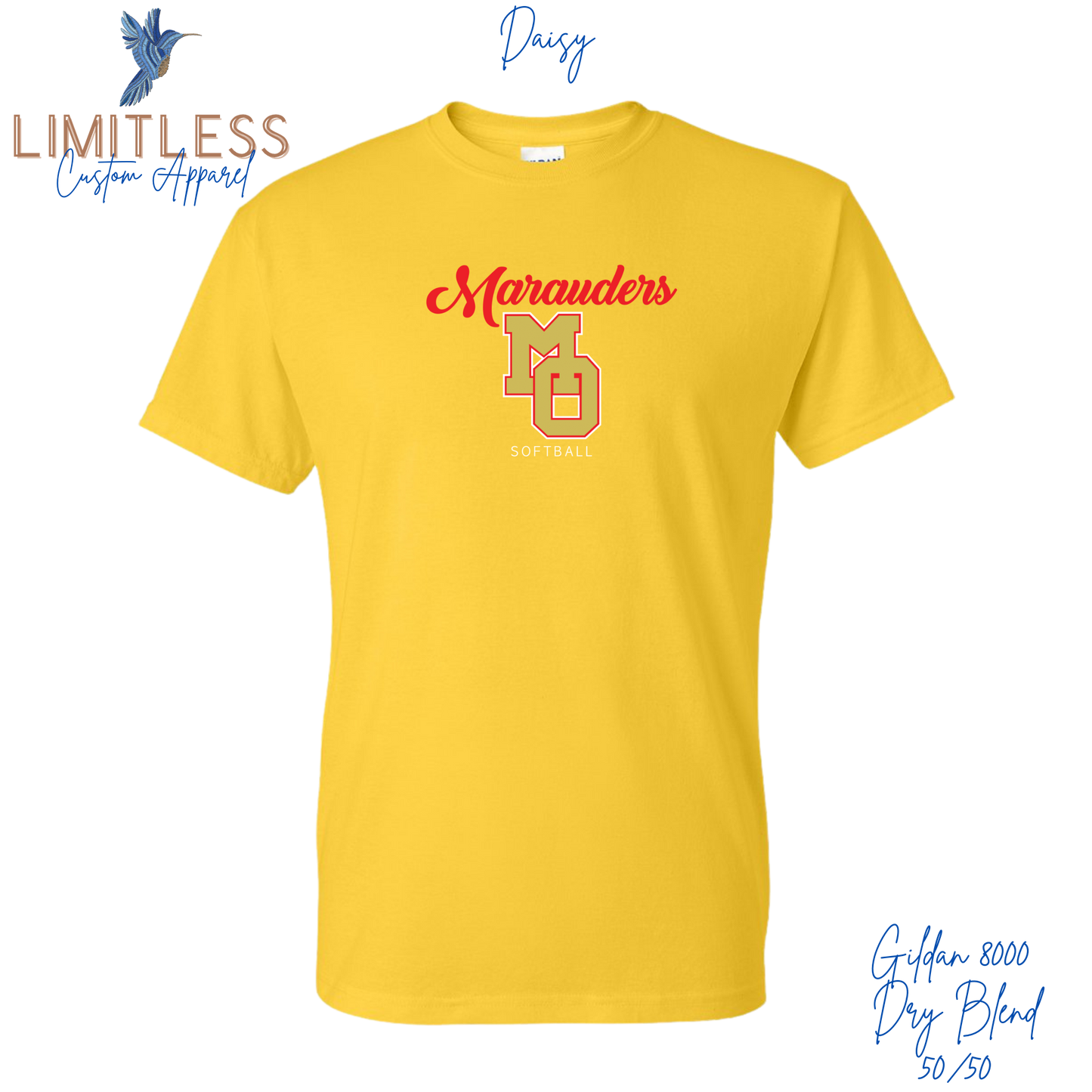 Marauders MO Softball Graphic TShirt