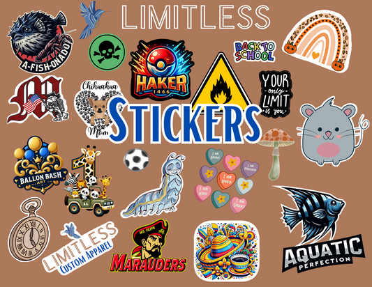 Die cut STICKERS