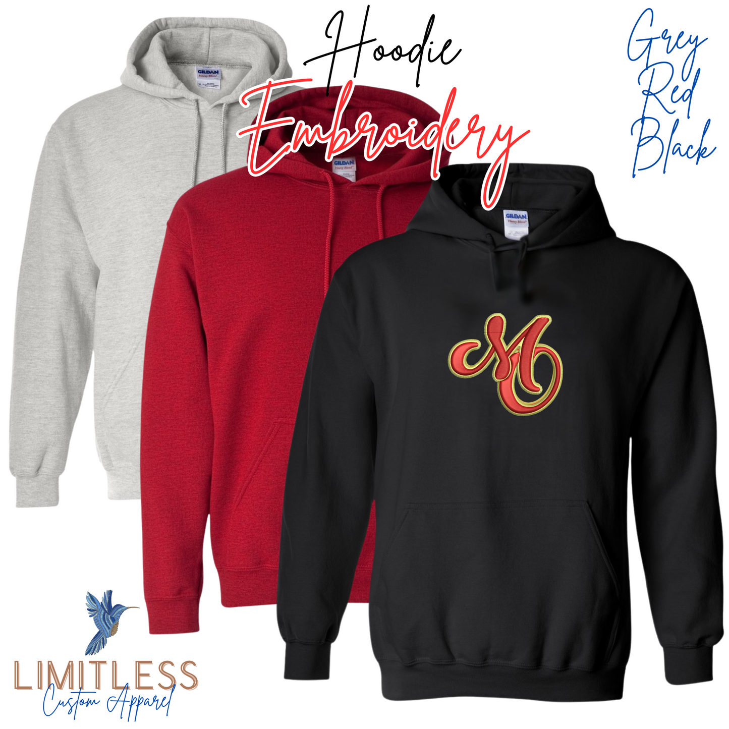 MO Marauders Hoodie- Embroidered or Graphic Print