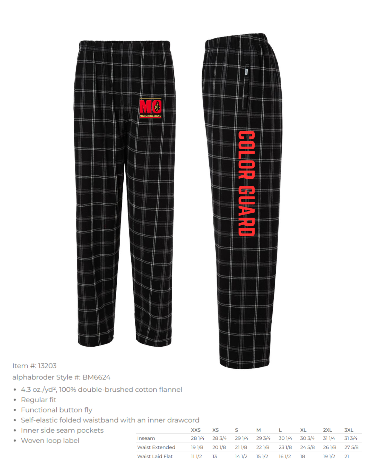Guard Flannel pants