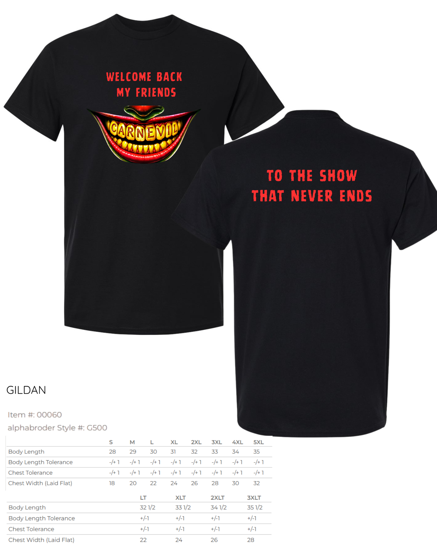 Carnevil Tee