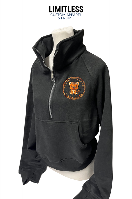 Dover Preschool Half Zip Cropped Pullover